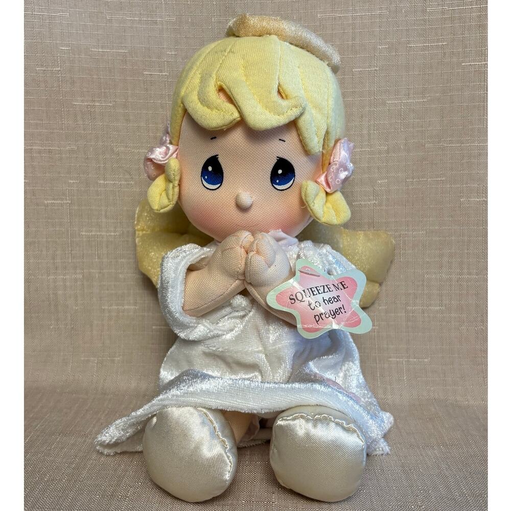 Precious Moments 2002 Luv 'n care Prayer Pal Talking Girl Angel Plush Doll